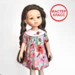 Мастер-класс и выкройка Платье для Паолы. Модель 46