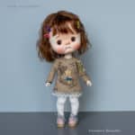 Выкройка платья для Qbaby. Модель 01