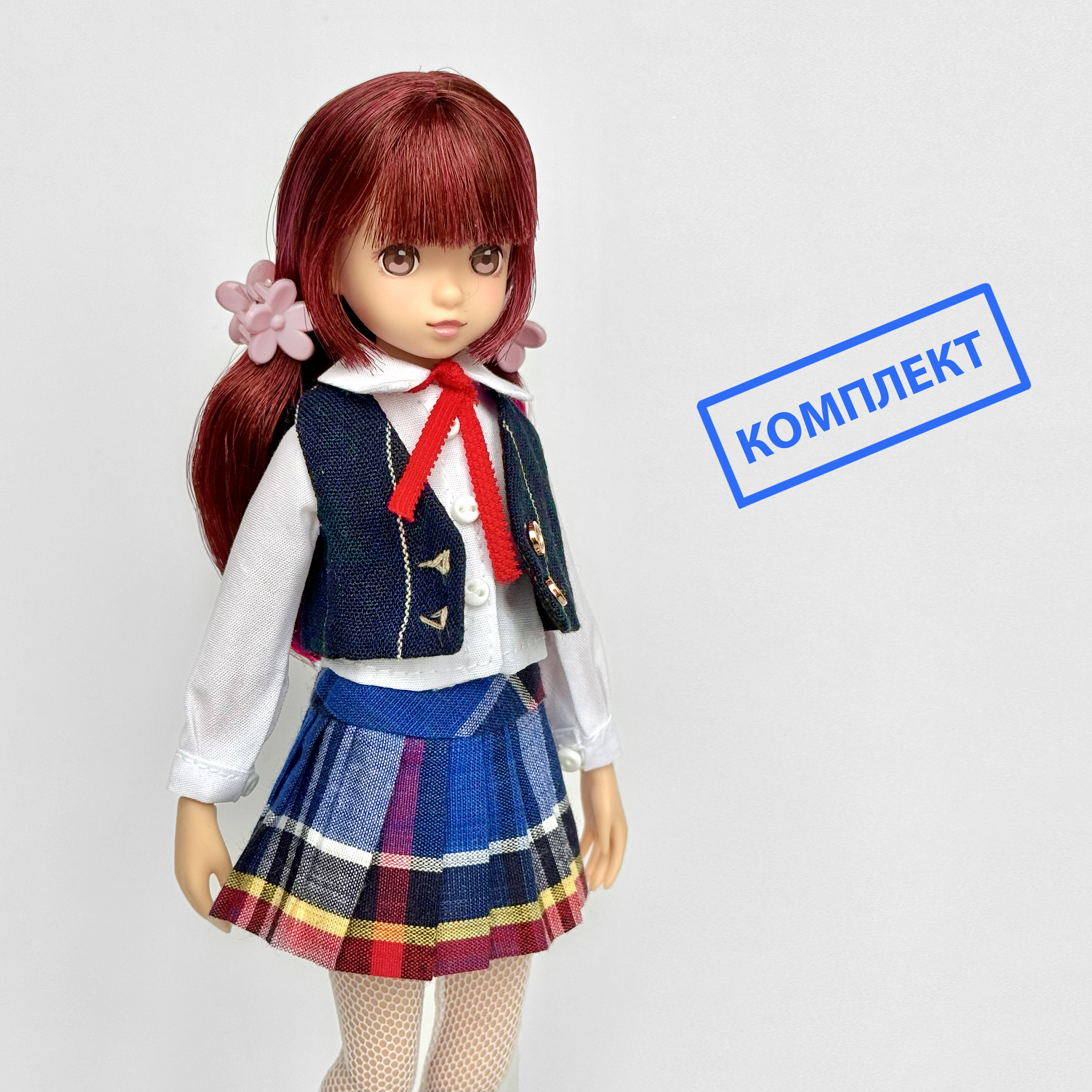 Комплект01-2 Комплект выкроек для Ruruko "Школьница" — изображение 1